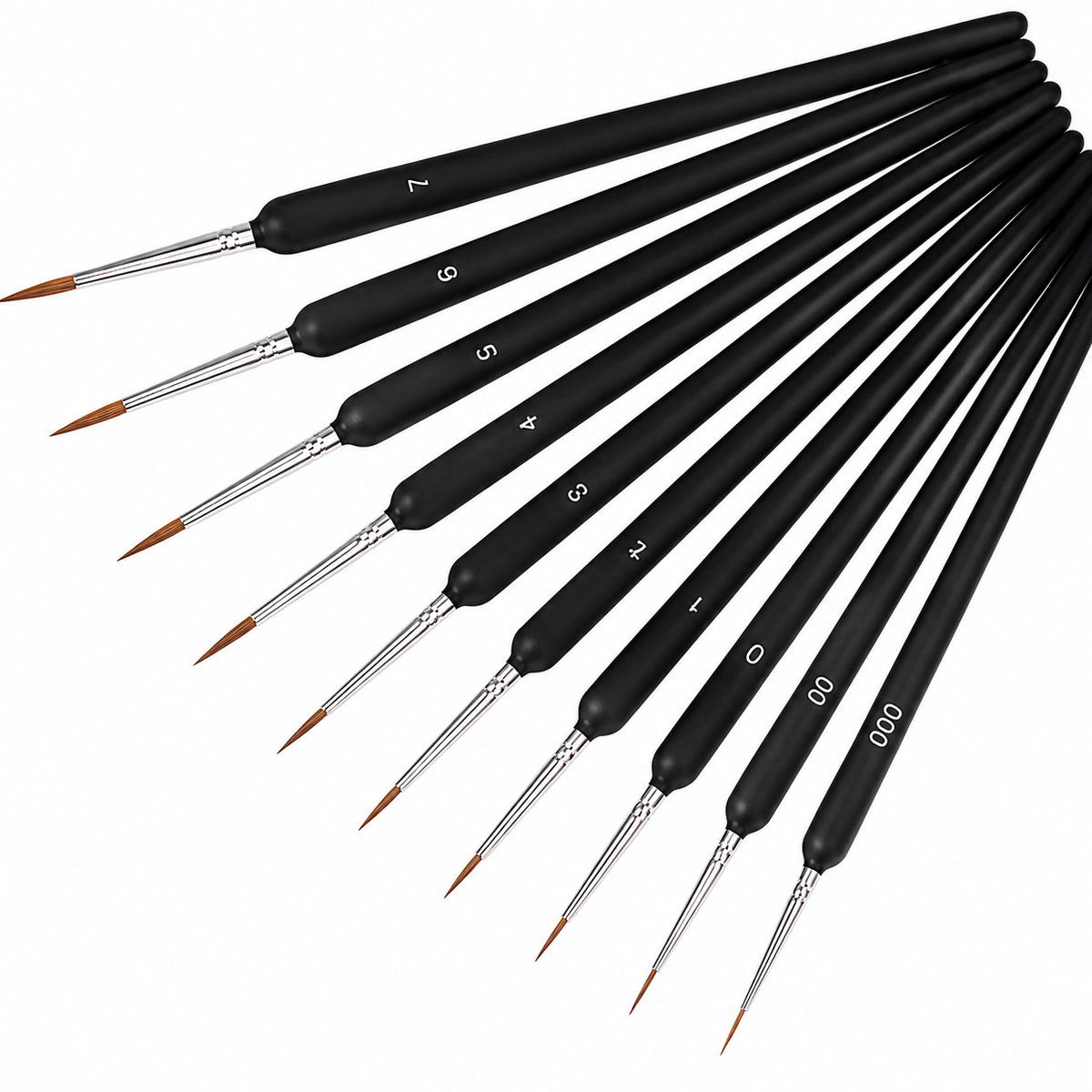 Precision Brush Set — 10 pieces